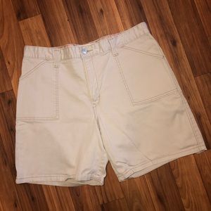 Levi’s Relaxed 550 Bermuda khaki denim shorts